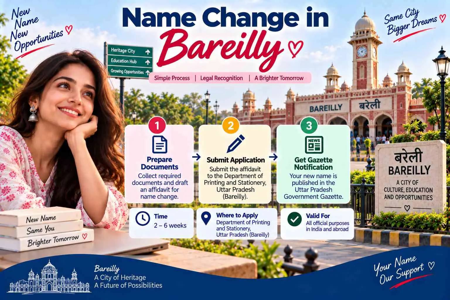 Name change in Bareilly