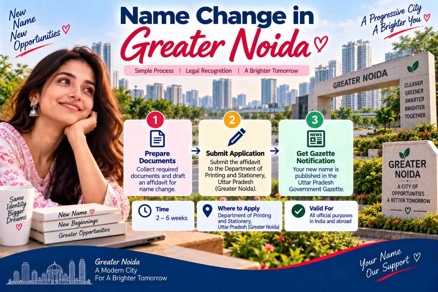 Name change in Greater Noida