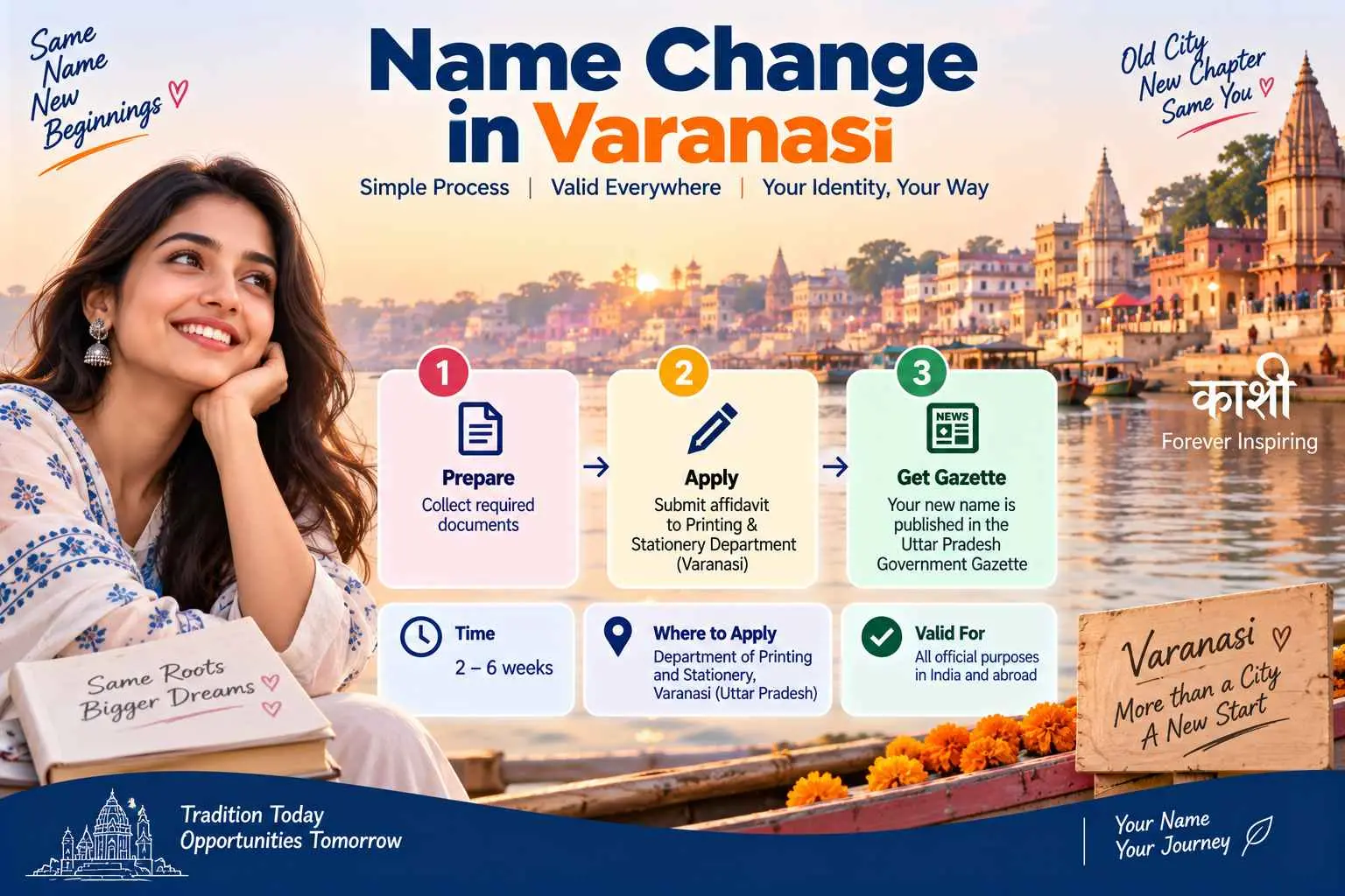 Name change in Varanasi
